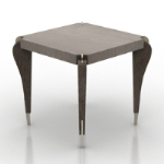 3d ebony desk model