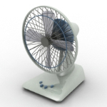 3d desktop fan models