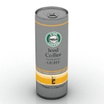 3d model of canned coffee