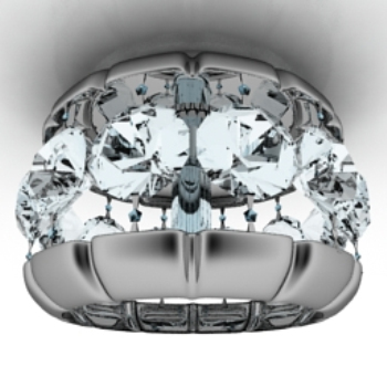 obsidian pendant model