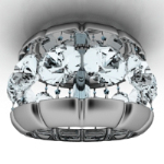 obsidian pendant model