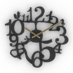non-mainstream creative clock model