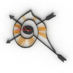 stone mandrel shape clock model