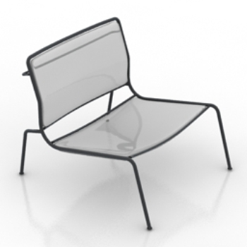 Fishing chair model