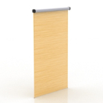 Simple model yellow curtains