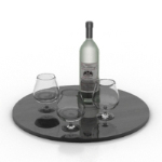 wine glass composition model