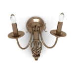 candle chandelier form model