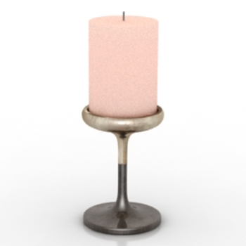 pink candle model
