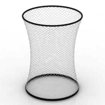transparent mesh model decorations