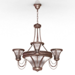 ancient gold colored chandelier models
