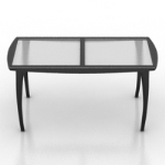 transparent coffee table model