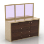 cabinet with mirror model