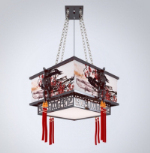 Chinese style chandeliers 3D model
