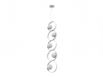 Creative ring chandelier 3d model