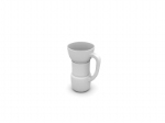 White cup 3D model