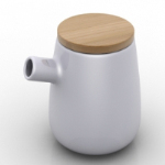 White teapot model