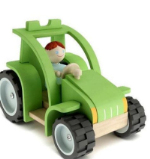 3d model toy tractor
