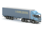 Long container car 3D model