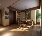 3d model home fashion restaurant