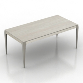 white small table model