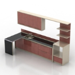 kitchen cabinet model