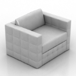 pure white exquisite sofa model