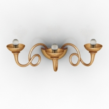 European wall lamp model