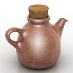retro teapot model