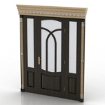 model modern style doors