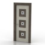 plaid door model