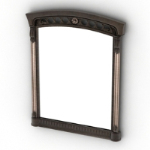 creative shape mirror model