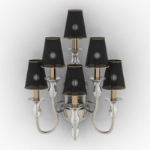 luxury style hotel wall lamp model