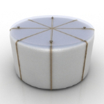 round table 3D model