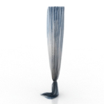 blue floor curtains 3D models