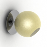 round wall sconce 3D Max models