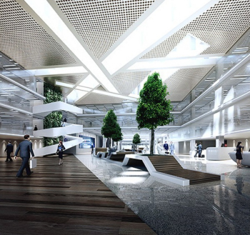 shopping hall 3d models
