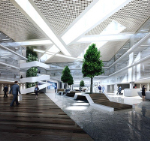 shopping hall 3d models
