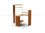 creative home cabinet 3d model