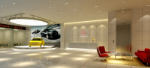 auto shop sales hall 3D models