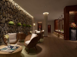 romantic stylish caf 3d model