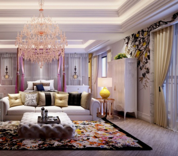 Boutique bedroom 3D model
