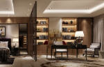 Elegant luxury bedroom den 3d models