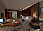 3D model of luxury hotel