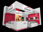 Commodity booth 3D model material