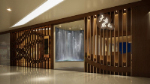 3D model of solid wood classical gate