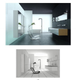Clean atmosphere 3D model