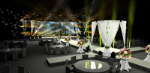 Wedding venue 3D model