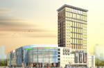 3D model of high-rise commercial buildings