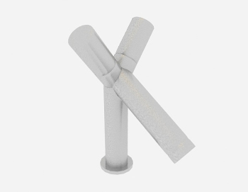 Bathroom personality faucet 3d model