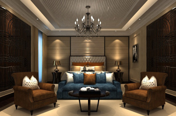 Bedroom chandelier 3d model